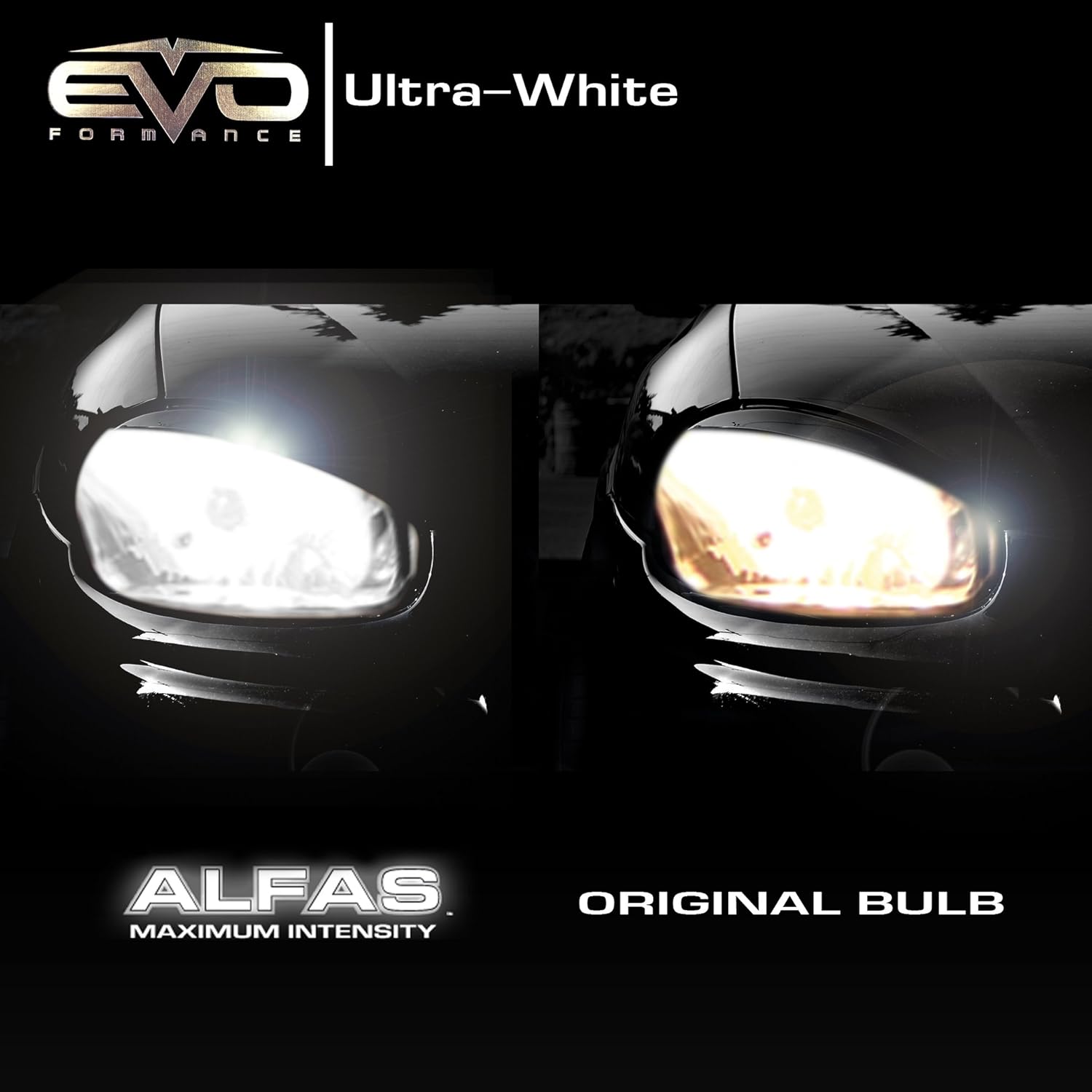CIPA 93444 EVO Formance Alfas Maximum Intensity H7 Ultra White Halogen Bulbs - Twin Pack