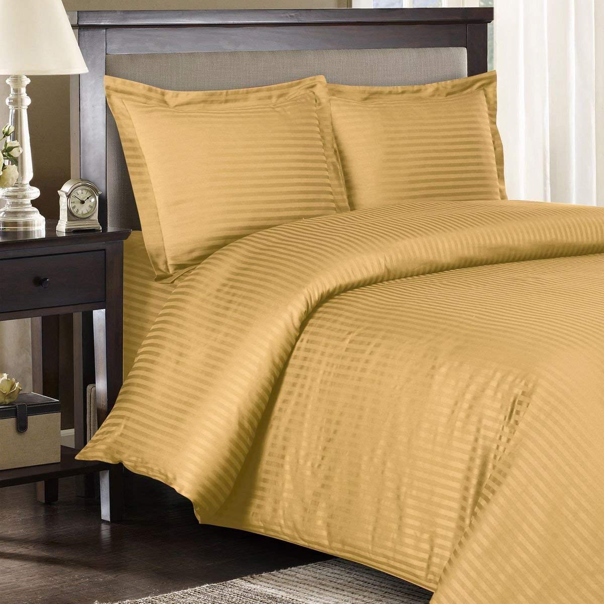 Amazon｜Axia Linen & things ホテルプレミアムシーツ4点セット