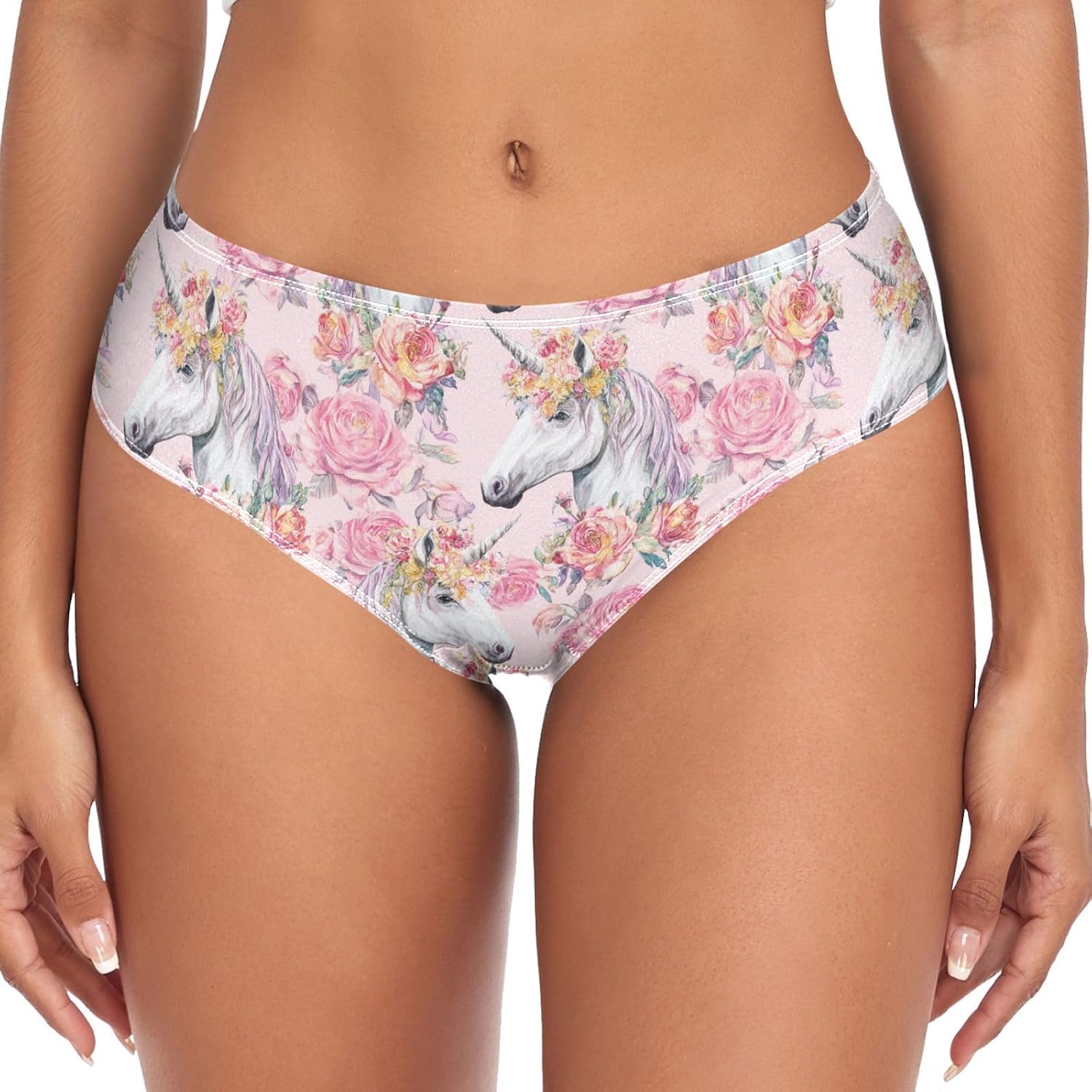 Chic Women's Stylish Girls Sexy Underwear Soft Breathable High Waist Brief Stretchy Bikini Panties