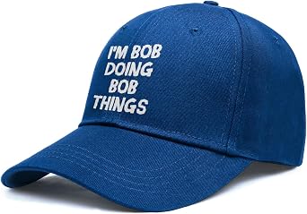 Im Bob Doing Bob Things Hat Im Bob Doing Bob Things Cap Baseball Cap Trucker Hat
