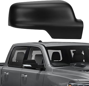 Right Passenger Side Mirror Cover for 2019-2025 Dodge Ram 1500