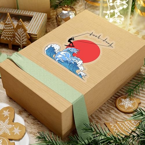 Miniatura 3 de Teegarb Letter Blanket Adhesivo adhesivo novedoso Kiteboarding Kite-Surfing Powerkiting PowerKite Hilarante Kitesurf Pegatinas para portátil coche 3