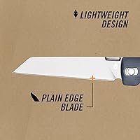 Vista 7 de Gerber Gear Pledge Pocket Knife with Pocket Clip - 3.7" Full Panel Plain Edge Blade Folding Knife - EDC Gear and Equipment Azul (Urban)