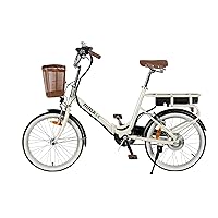 Nilox E-Bike J1 Plus, Bici Elettrica Pieghevole con Pedalata Assistita