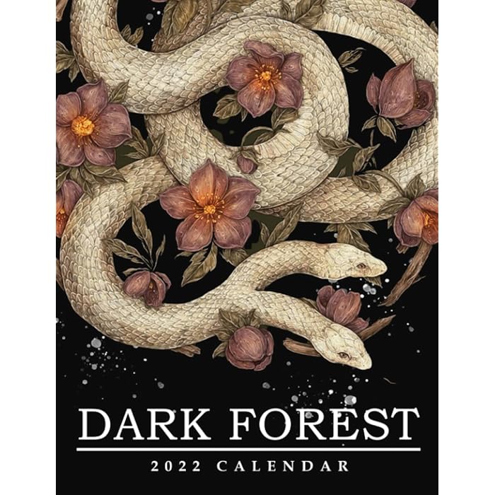 Buy Dark Forest 2022 Lunar Calendar A Great Gift For Zodiac Arts