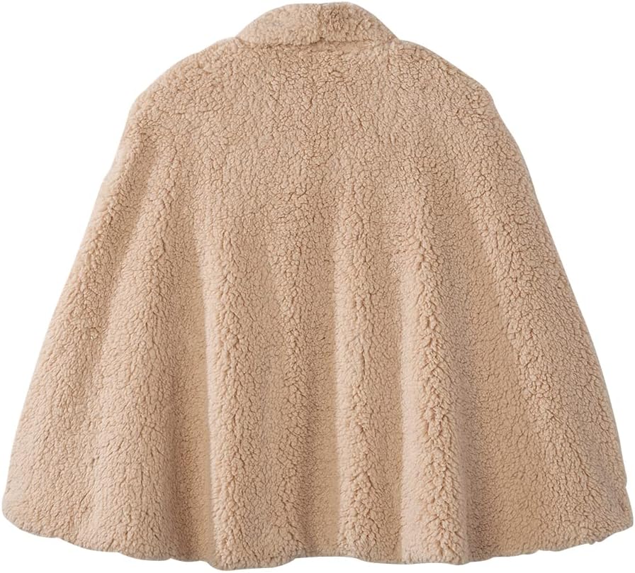 Silverts Women’s Adaptive Plush Shawl Open Front Cape Assisted Dressing Elderly Clothing Nursing Home Apparel Warm