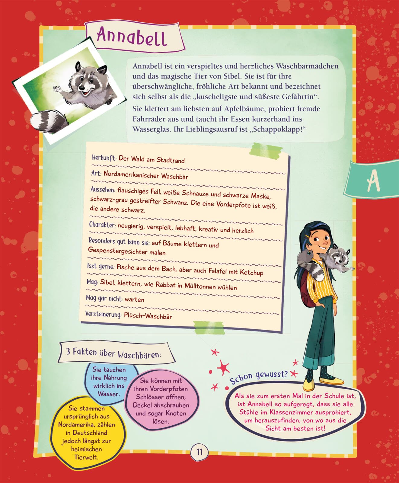 Die Schule der magischen Tiere - Das offizielle Lexikon: Fanbuch mit neuen Infos & Funfacts | Das A bis Z Nachschlagewerk zur beliebten Reihe (Die Schule der magischen Tiere Lexikon)