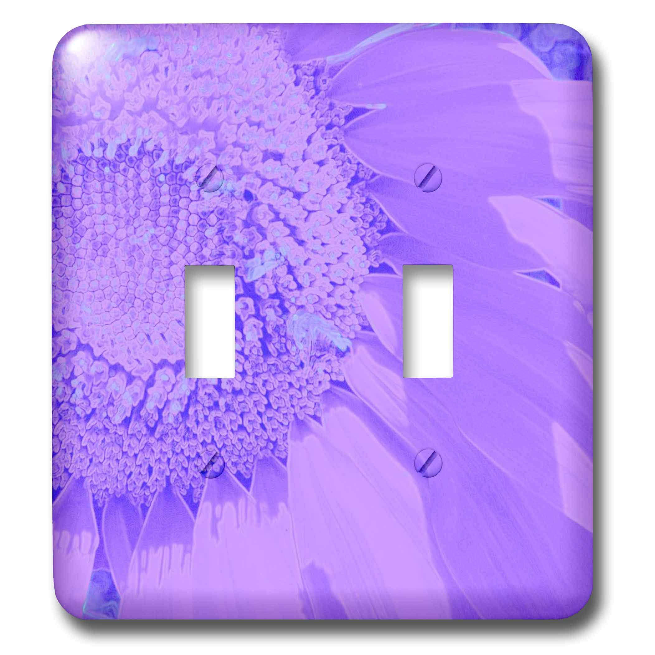 Interrupteur améthyste tournesol 3dRose LSP_32618_2 pour faire vibrer vos murs d'émotion