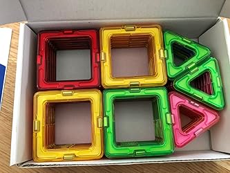 Condis Magnetische Bausteine 42 Teile Magnetspielzeug Magnetbausteine