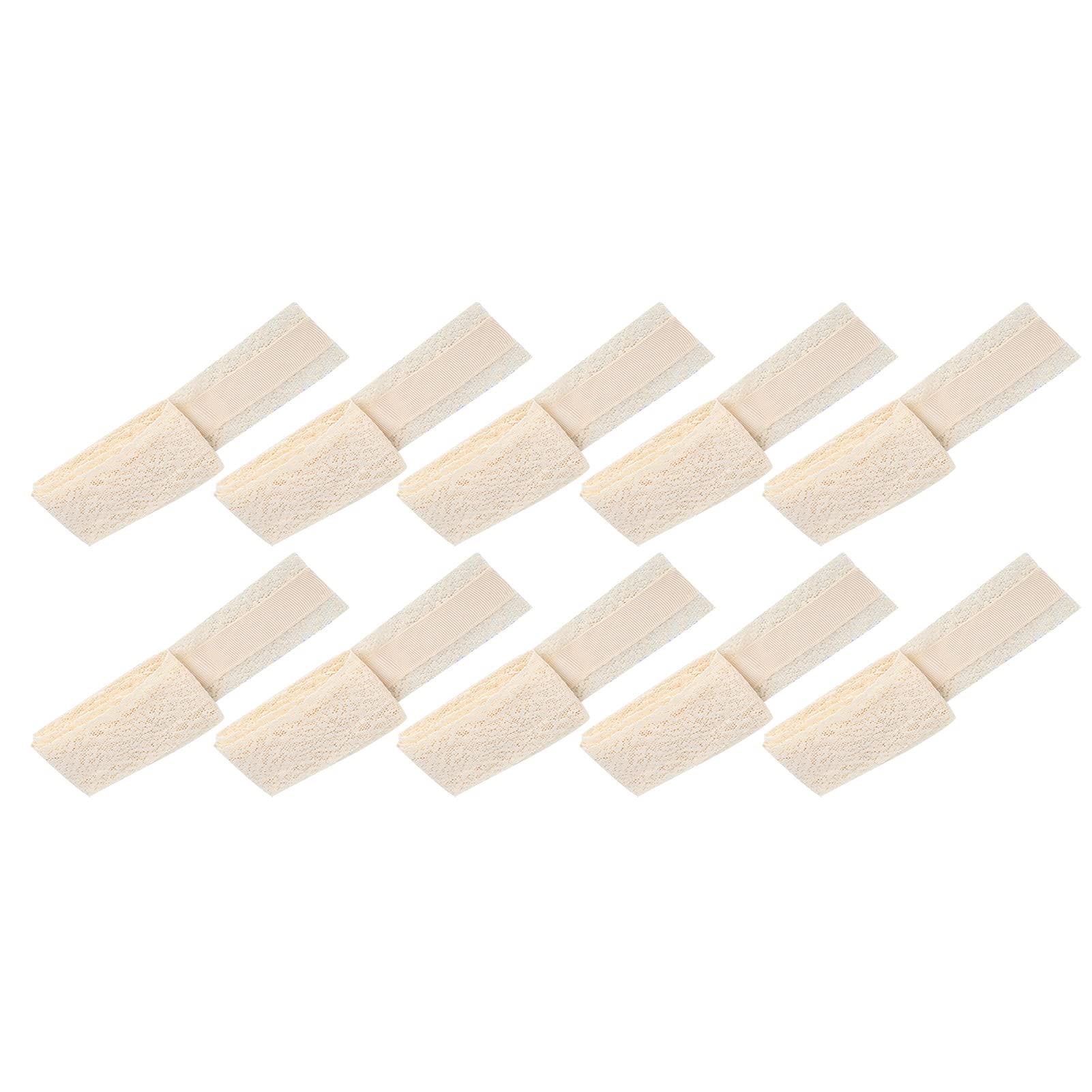 Lace Ribbon, 1 Roll/10 Yards Lace Realm 35mm Lace Trim for Hair Sewing Decoration for Gift Wrapping for Christmas Packaging for Sewing Craft(Beige-C2)