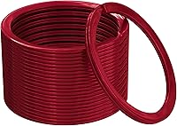 Vista 1 de Llaveros planos divididos a granel, resistente y resistente para automóvil, hogar, anillo de metal grande para perro, cordón para escuela, oficina