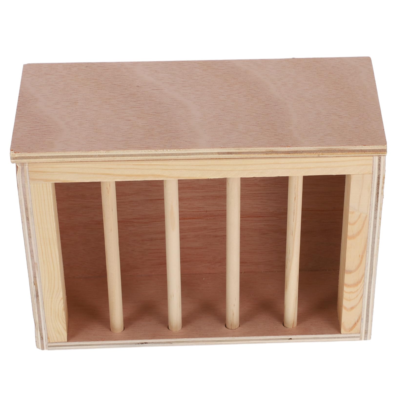 BESTonZON Supporto Per Maiali In Legno - Accessori Per Coniglietti E Animali Supporto Per Cincillà Fieno Per Cavie Conigli Gabbie Per Maiali Cincillà Da Parete Conigli E