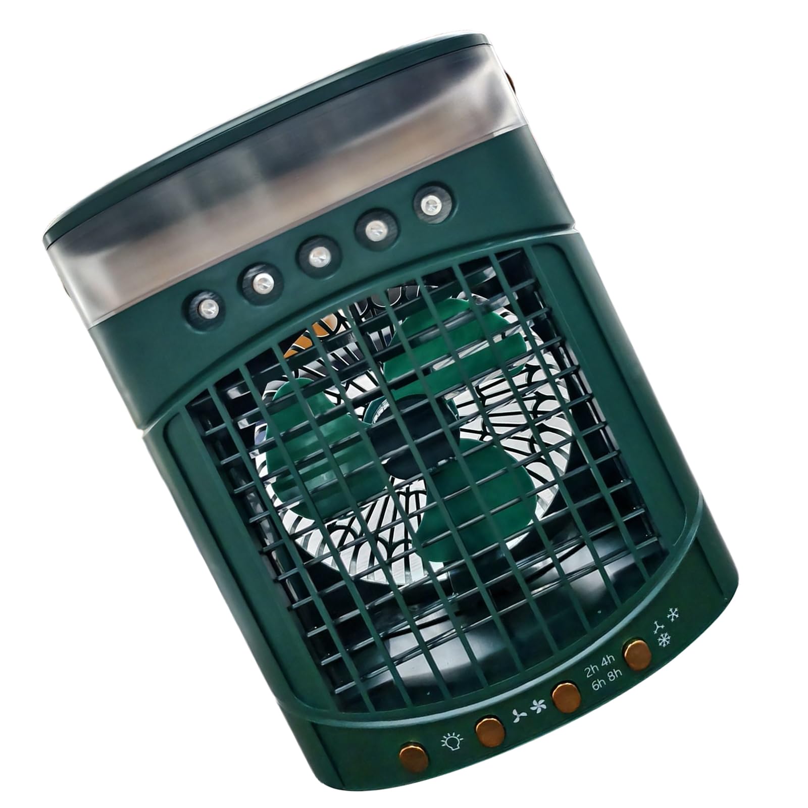 Oscillating Tower Fan with Misting Feature 3 Speed Setting 600ml Water Tanks Bladeless Desk Fan for Home and Oscillating Desk