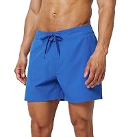 Amazon Essentials Pantaloncini da Mare Uomo, Blu