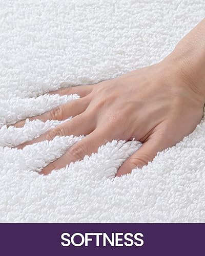 Miniatura 3 de DEXI Alfombra de baño extra suave y absorbente, lavable con máquina para secar, alfombra antideslizante para bañera, ducha y baño