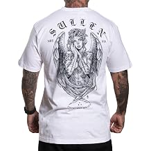 Sullen Men's Dream Angel Capsule Tattoo Lifestyle Graphic Cotton Standard Short Sleeve Tee