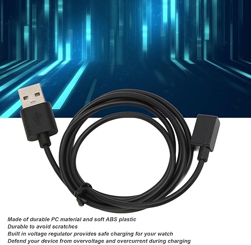 Miniatura 2 de Watch Magnetic Charger USB Charging Cable Adapter Magnetic Replacement Charger Smart Watch Charging Dock 3.3 ft Watch Charging Cable