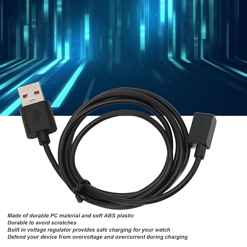 Miniatura 2 de Pomya Reloj, 5V 1A Smart Watch Cable de carga USB para Xiaomi Lite Smart Band Pro, Regulación de voltaje, Cable para viajes de negocios