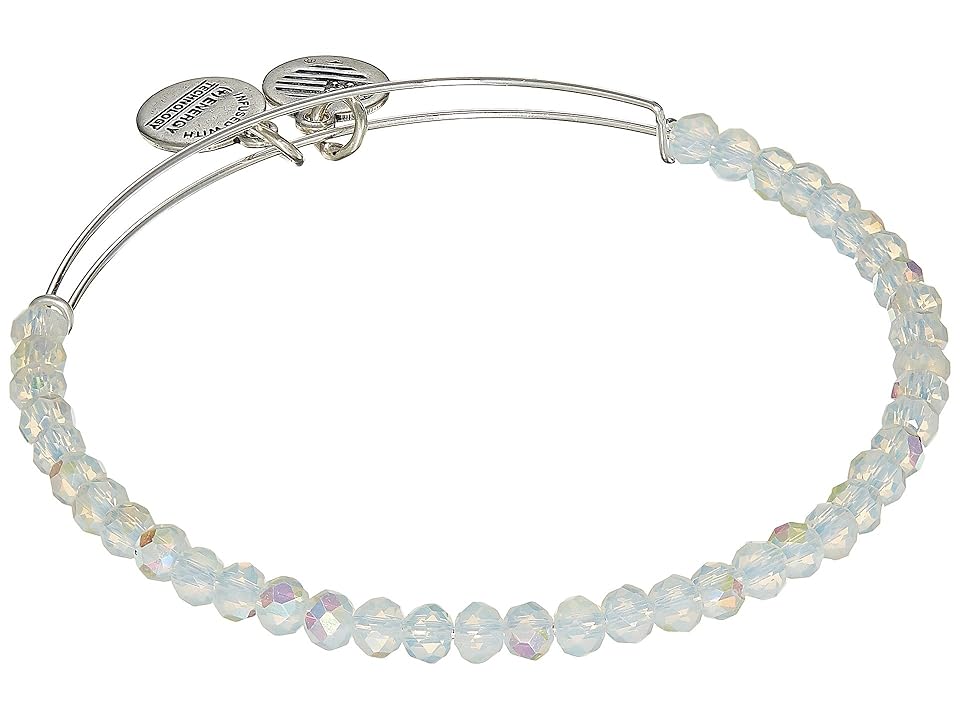 

Alex and Ani Sweet Beaded, White Bracelet (Silver 1) Bracelet