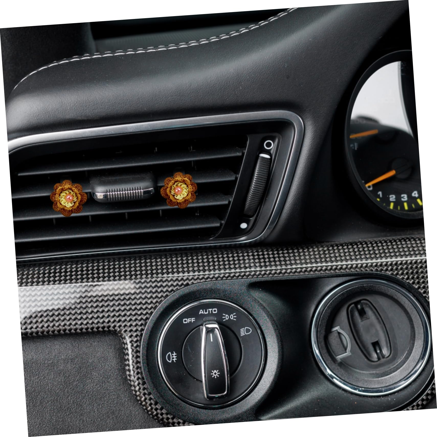 SOIMISS 100pezzi Clip Per Bocchette D'aria Auto Accessori Ventilazione Veicolo Clip Ventilazione Auto Design Classico Materiale Robusto Durevole Installazione Facile