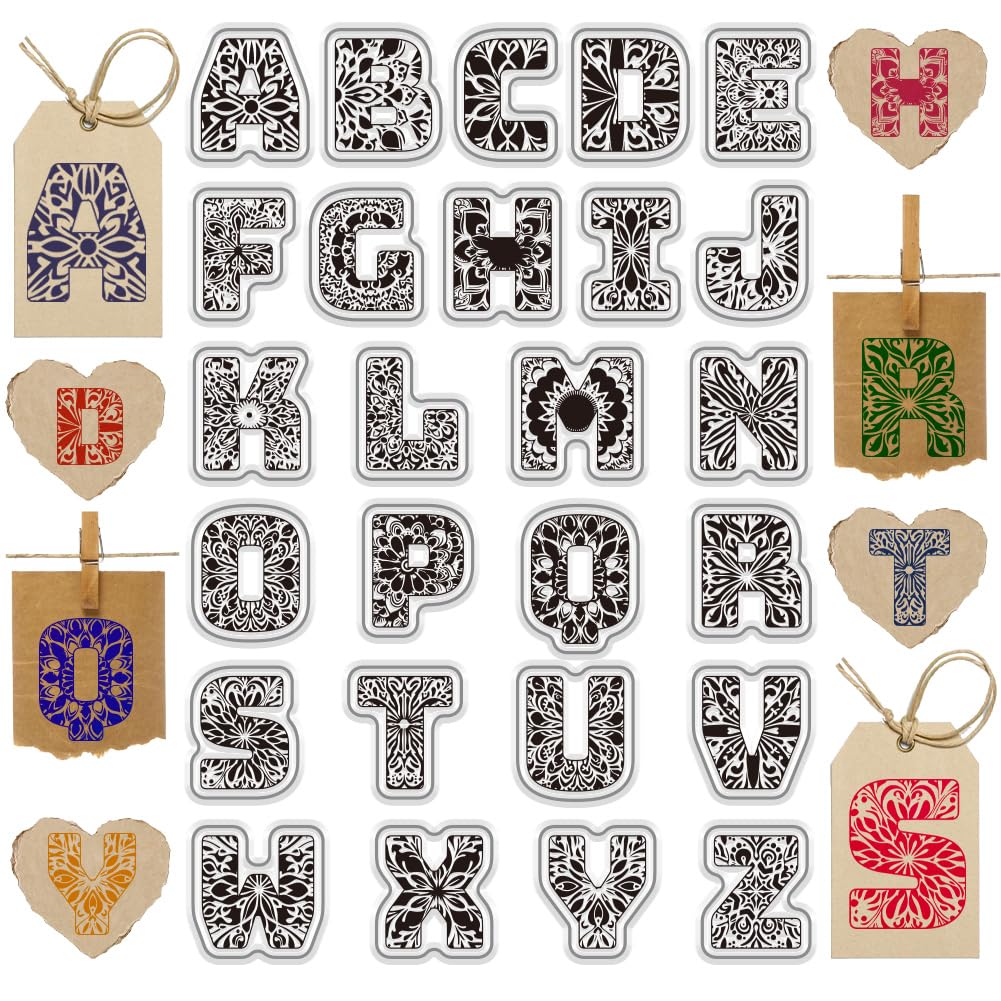 Tampon Transparent Rétro Avec Chiffres – Motif Vintage Pour Scrapbooking, Cartes, Journaling – 11x16 Cm