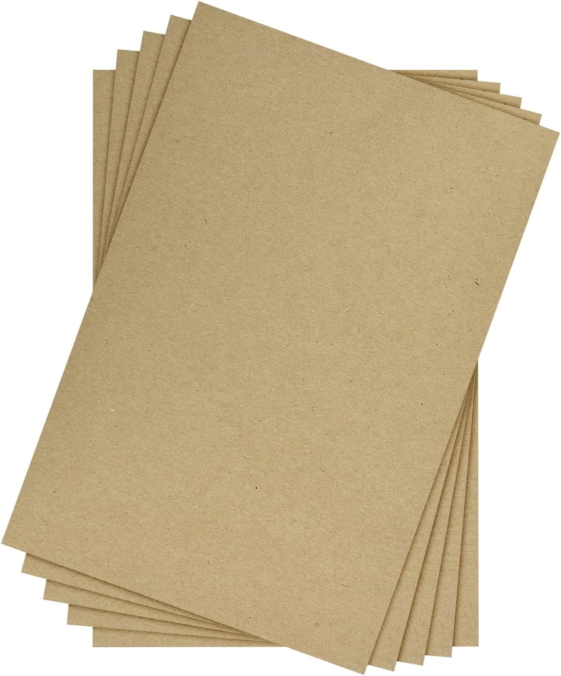 Brown Kraft Chipboard Medium Weight 30Pt (Point) Cardboard Scrapbook Sheets | Great for Arts & Crafts, Scrapbooking, Packaging, Notepad Backing, Gift Tags, Photo Mats | 12 x 18 | 50 Sheets per Pack