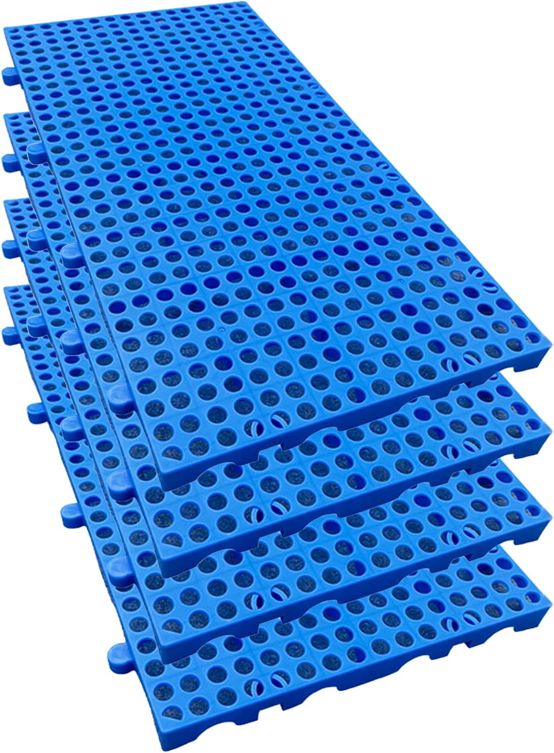 Retractable Coil Cable Polyurethane Jacket， Lightweight Drainage Floor Pallets, Moisture-Proof Plastic Pallets, Breathable Grid Ventilation Pallet, Mesh Hollow Mat for Kitchen Storage,(23.6x11.8x1.18i