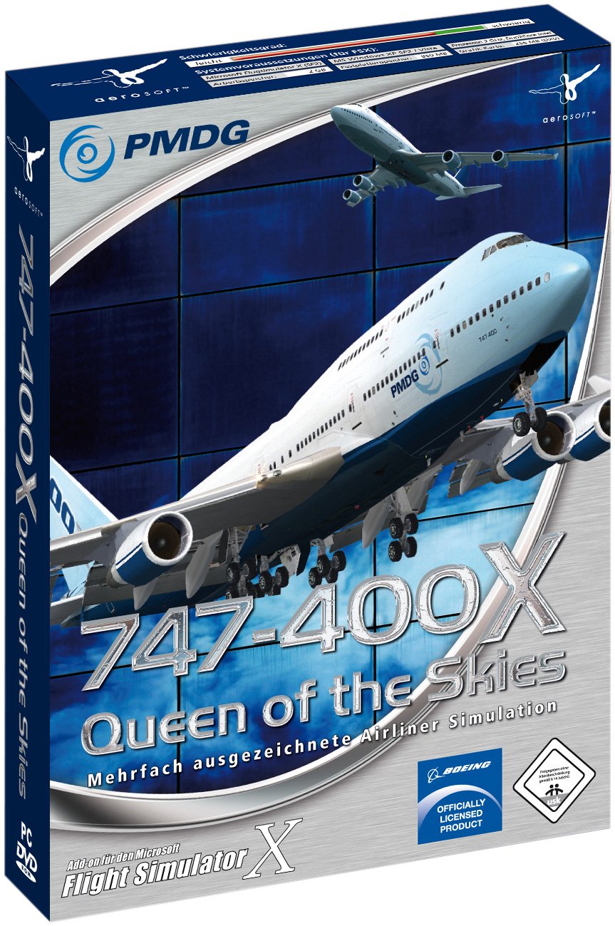 その他 Queen of the Skies 747-400X Add-On for FSX (PC DVD) Queen of the Skies 747-400X Add-On for FSX (PC DVD)