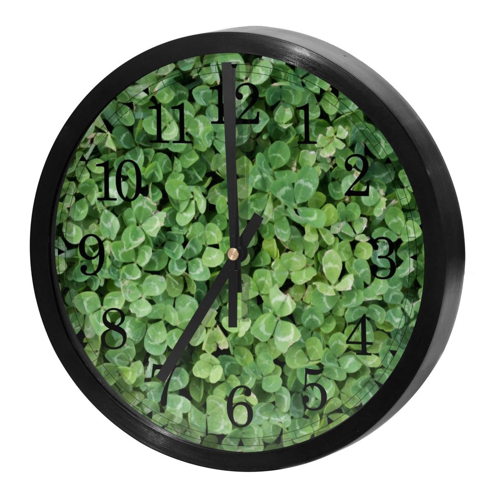 Horloge murale silencieuse à quartz ronde à piles pour école