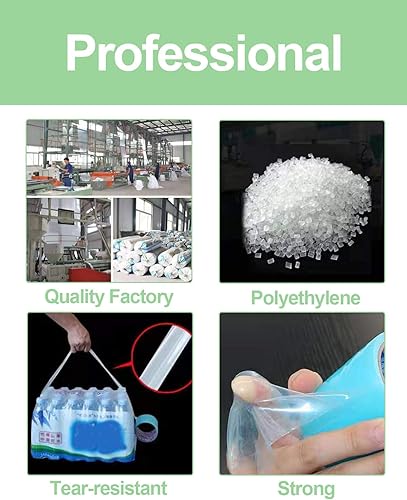 Miniatura 4 de vensovo Cinta de reparación de plástico para cubierta de invernadero - Heavy Duty 4  x108  Garden Green House Sheeting, cinta de reparación de