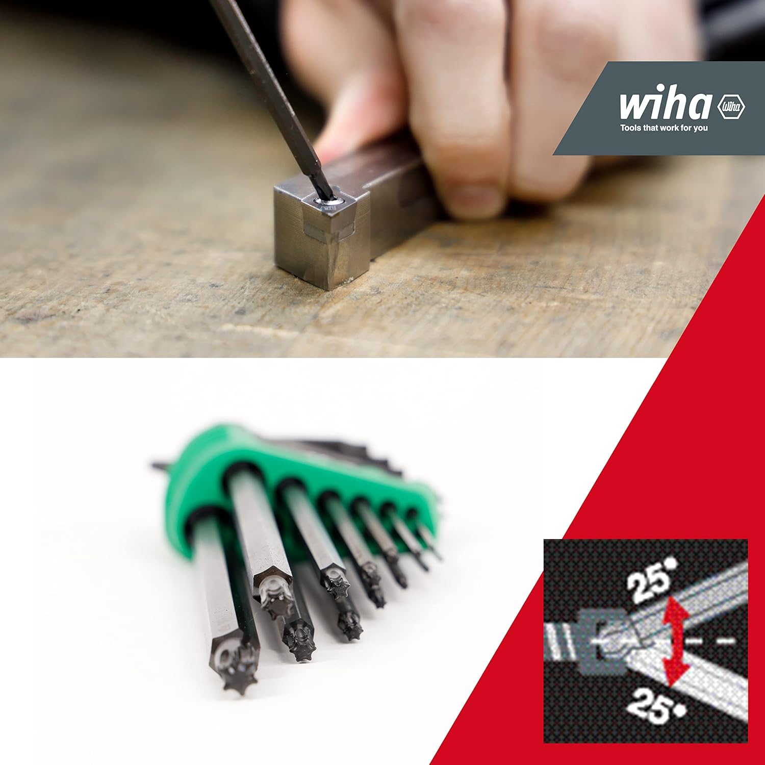 Wiha ErgoStar TORX® ProStar Set, 13 Piece