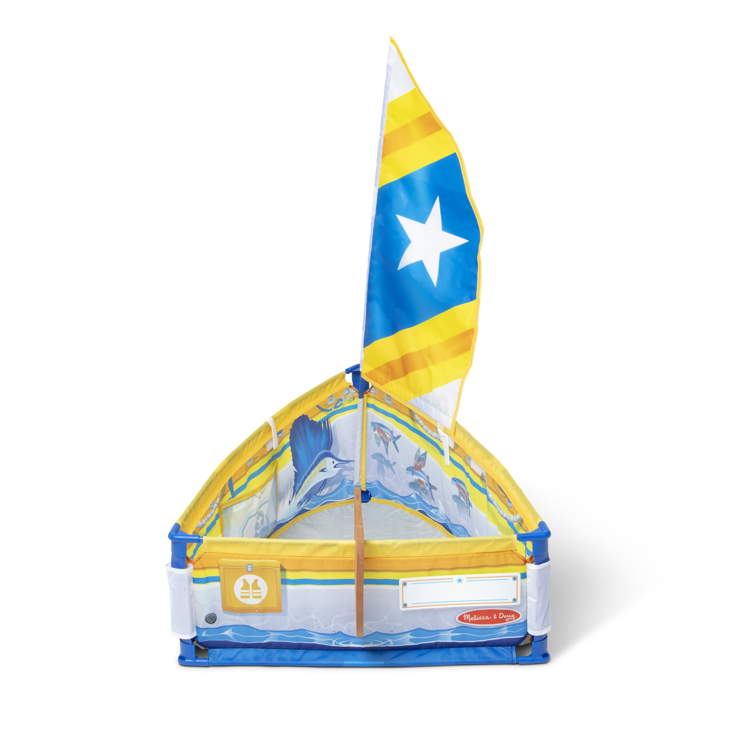 Melissa & Doug Let's Explore Sailboat Play Set - Image 9