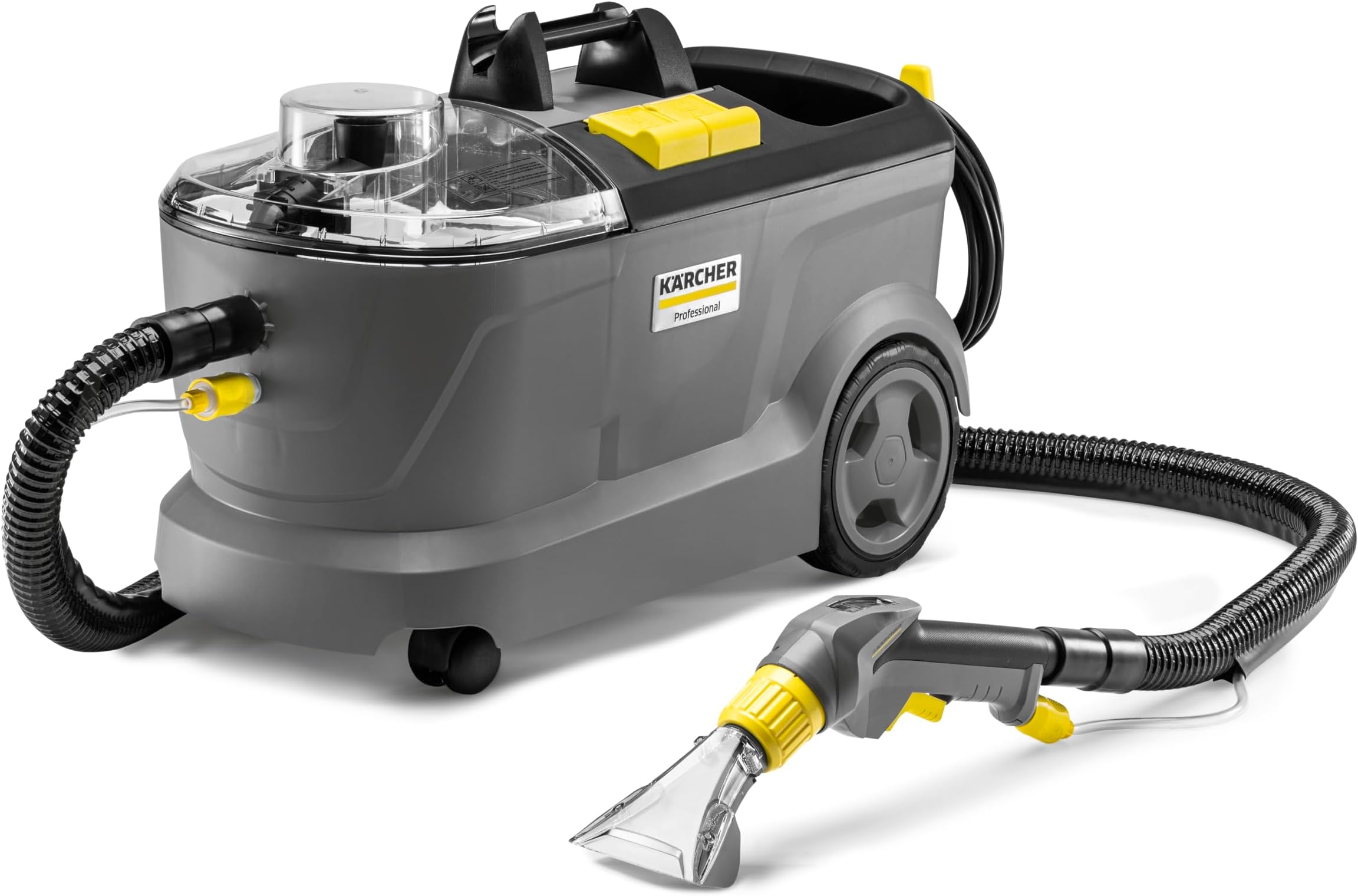 Kärcher Puzzi 10/1 steam cleaner, 1.250 W, black, gel