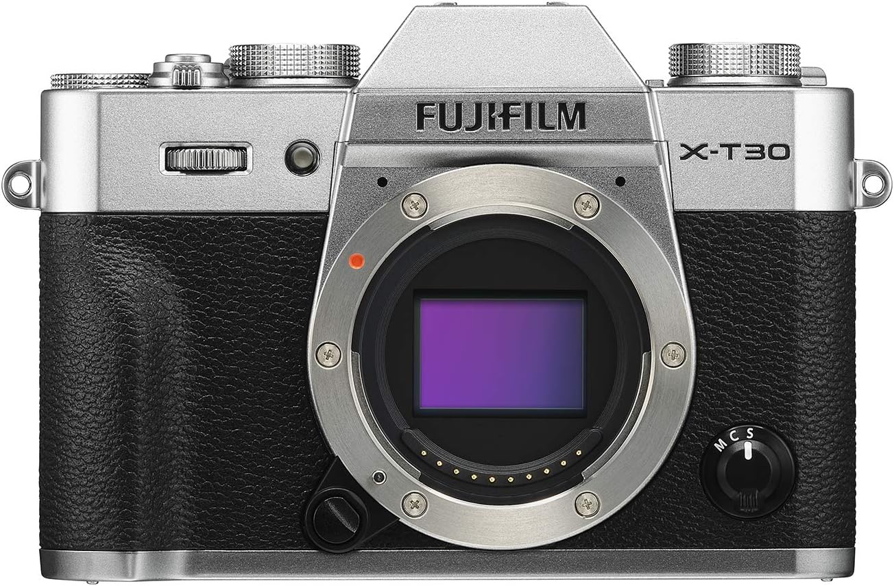 Fujifilm X-T30 Mirrorless Digital Camera, Silver (Body Only)