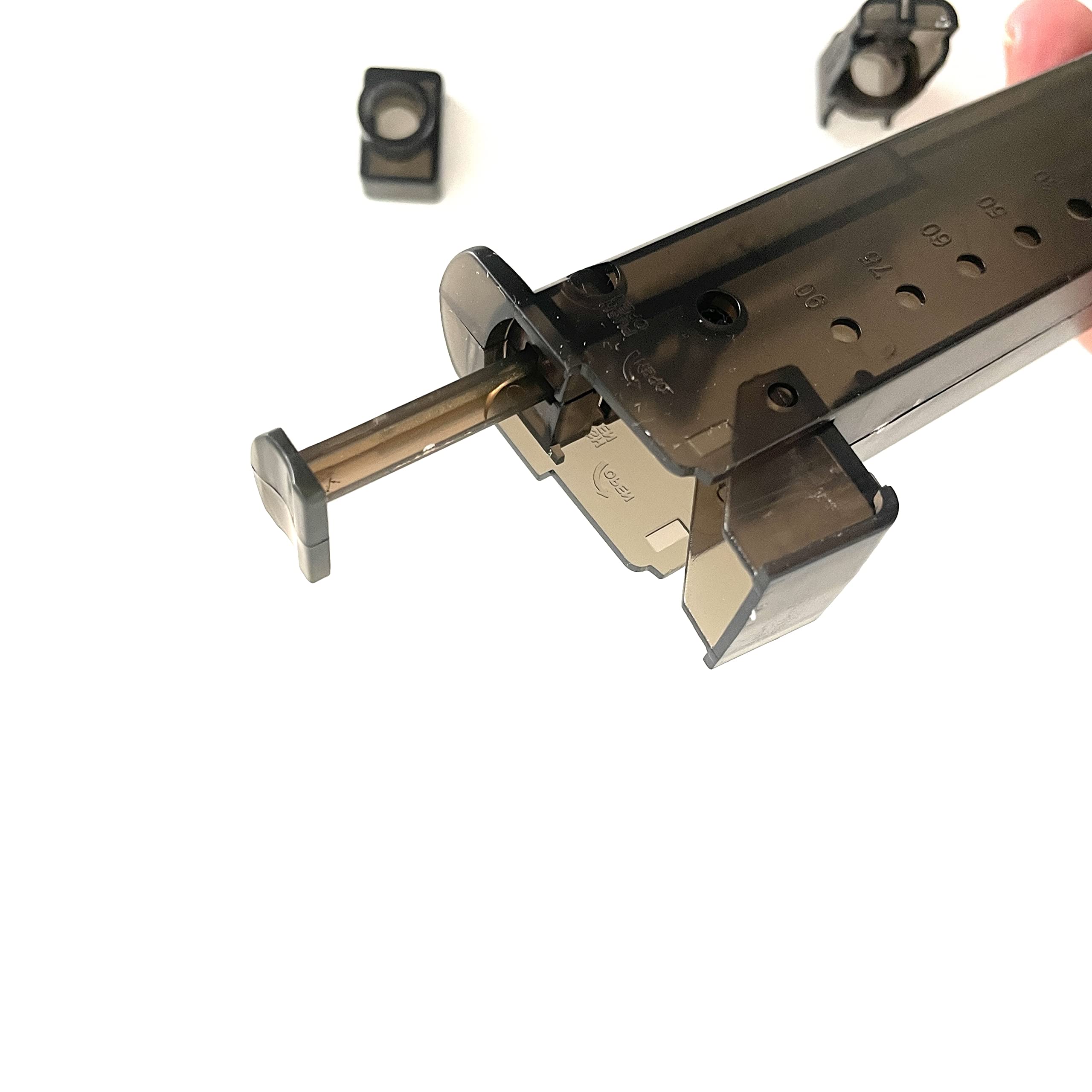 Pack di Due Tico Tico: Caricabatterie rapido per palline Tico Tico Tico per 90 palline da 6 mm Airsoft. La confezione include un sacchetto di 500 palline da 0,20 g