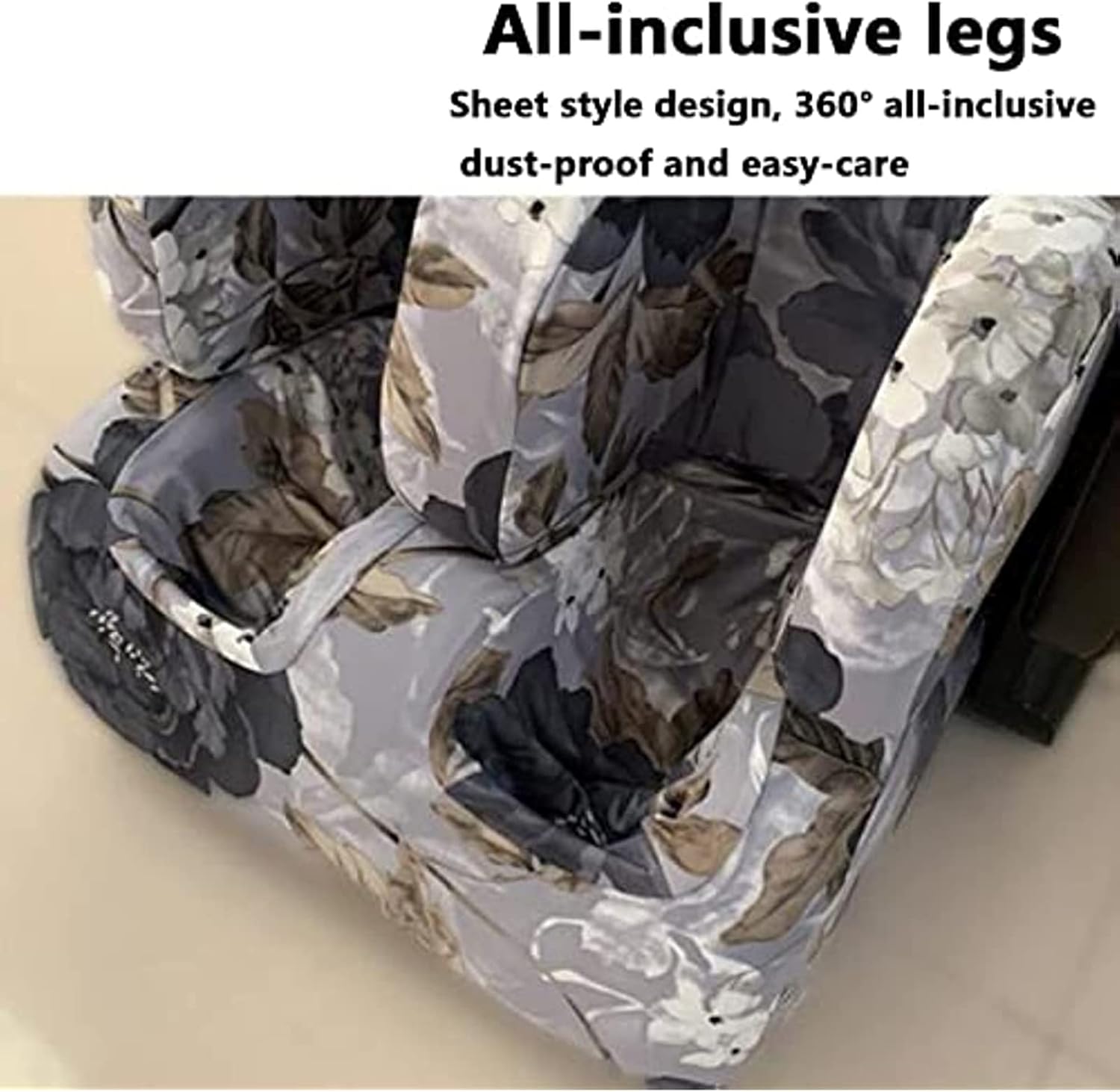 Massage Chair Cover, Dust Cover of The Dustproof Made of Stretch Fabric Recliner Slipcovers Protective Cover, Machine Washable,Main Body