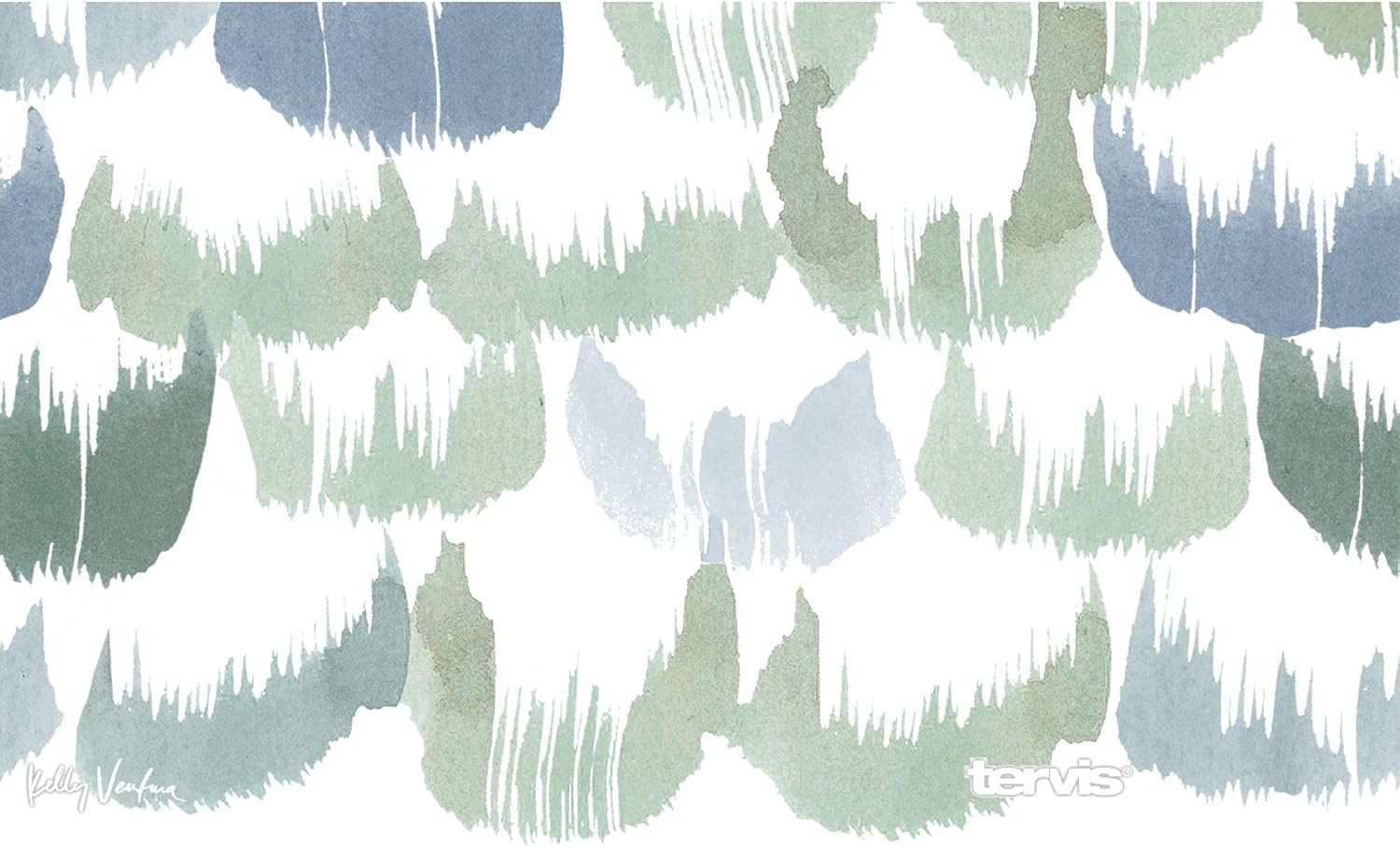 Tervis Kelly Ventura - Abstract Collection Made in USA Double Walled Insulated Tumbler Travel Cup Keeps Drinks Cold & Hot, 16oz, Brushed Scallop - Image 2