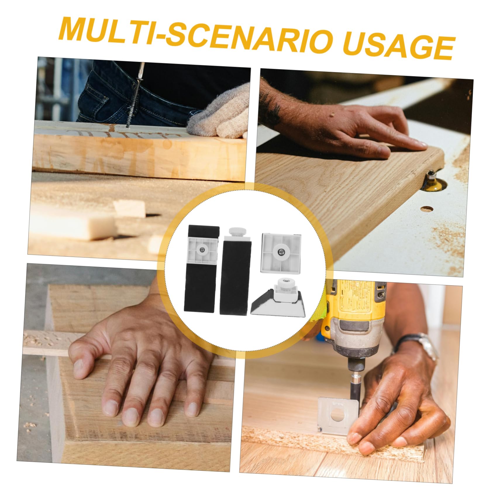 Gatuida 4 Ensembles Ponceuse À Papier De Verre Micro Ponceuse Bloc De Ponçage Pour Le Bois Bloc De Ponçage Pour Carrosserie Outils De Travail Du Bois Bloc De Sable Outils Automobiles