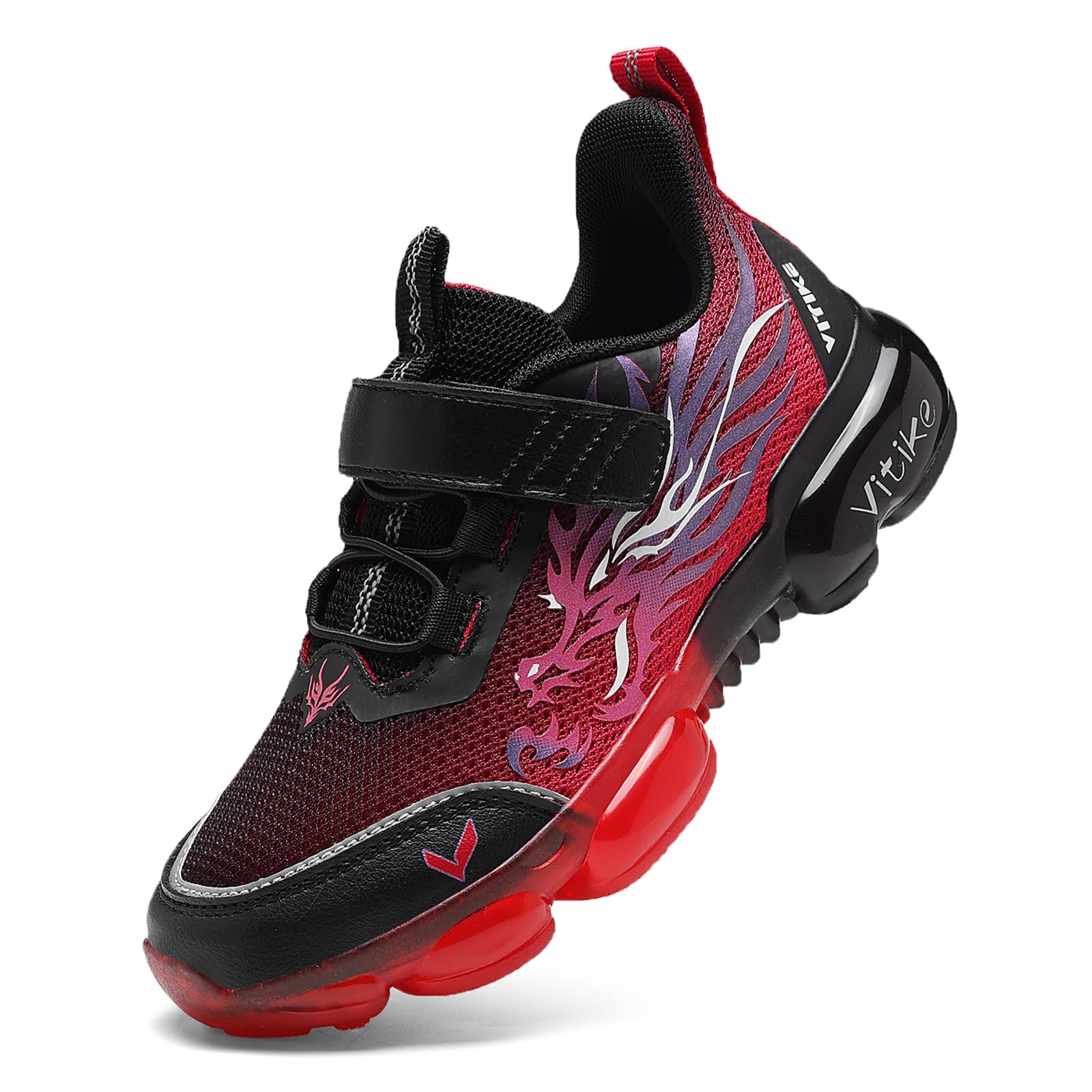 JMFCHI Kids Sneakers Breathable Lightweight Running Shoes Outdoor Sports Athletic Tennis Shoes for Little Kid/Big Kid