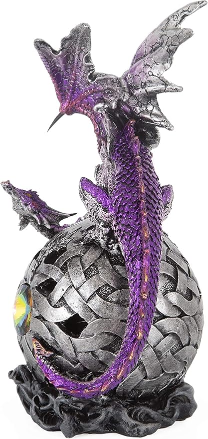 Figura Decorativa Dragón LED 8 pulgadas miniatura 4