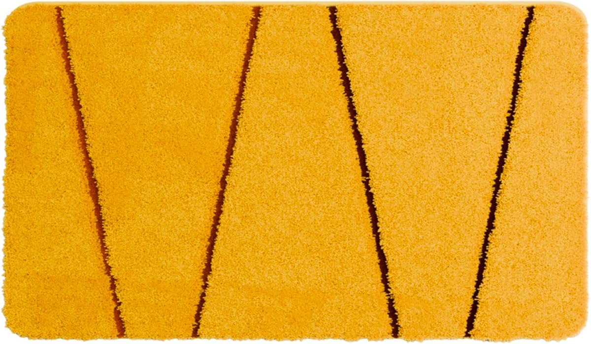 Tapis de bain VEDIA 70x120 cm terre anti sol froid et glissant