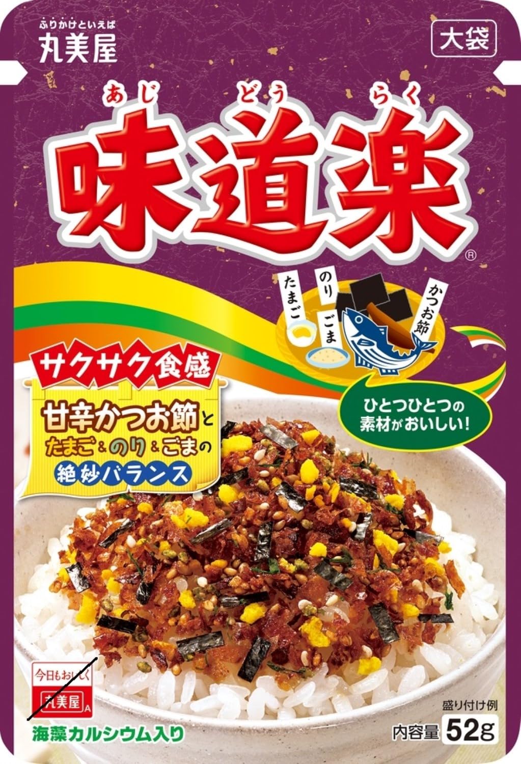 丸美屋 味道楽（ふりかけ） 大袋 52g
