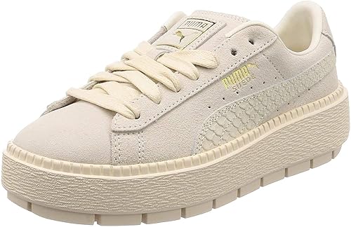 suede platform animal