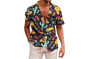 Celebrate Cinco de Mayo with Style: Vibrant and Fashionable Mexican Shirts for Men