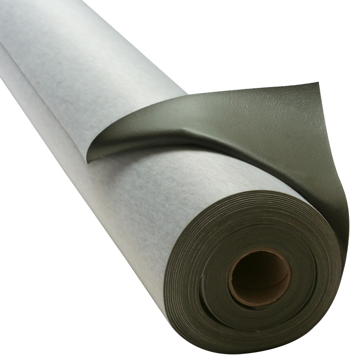 Vinyl Upholstery Fabric Medium Gray 54" Wide by 10 Yards Auto Home Commercial