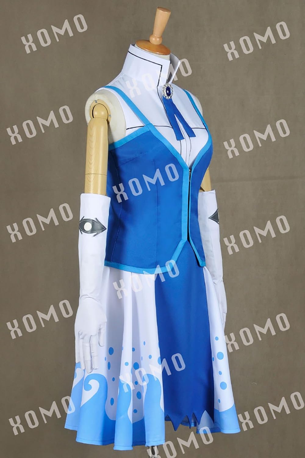 XOMO Juvia Lockser Cosplay Costume Uniform M Blue