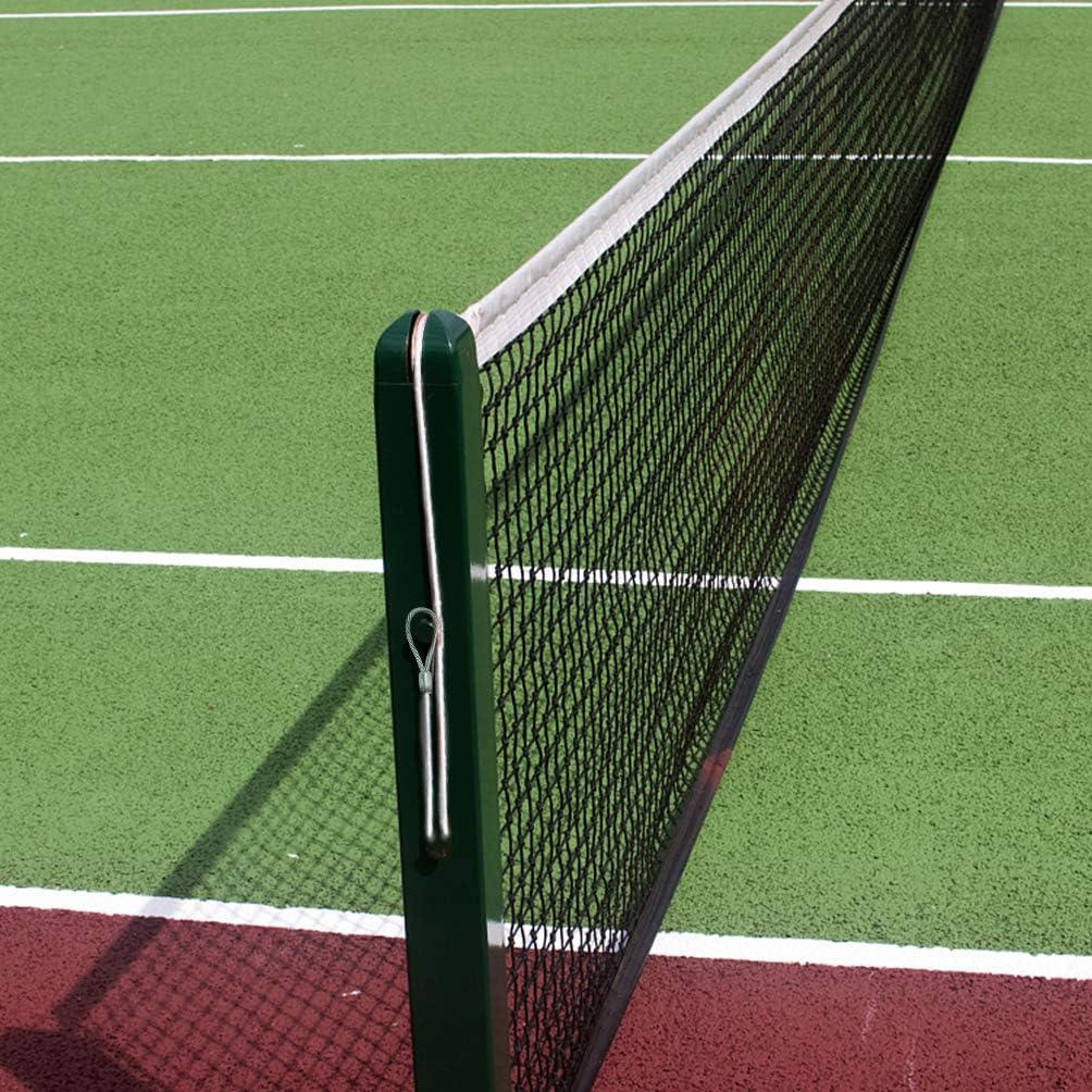 Aoneky 47ft 1/4'' Stainless Steel Replacement Tennis Net Cable, Tennis Court Net Headline Wire Cable : Sports & Outdoors
