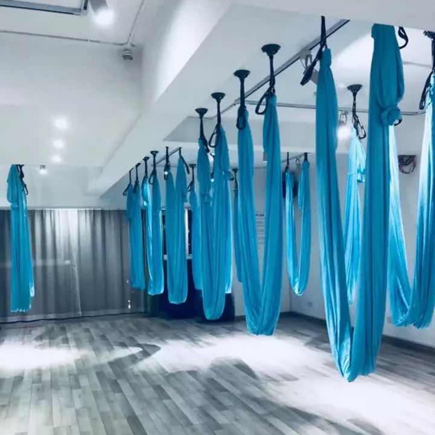 Aerial Yoga Swing Set - Heavy-Duty Inversion Hammock sensory swing, Indoor/Outdoor Fitness Sling for Yoga & Pilates, 300lbs Capacity Hanging Straps