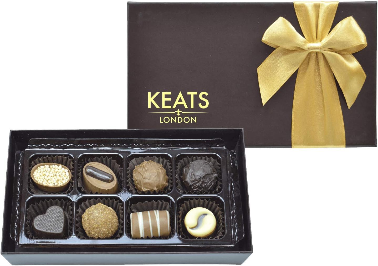 Keats, FINE Chocolate Assortment in Hand Made Gift Box Chocolate, 95g