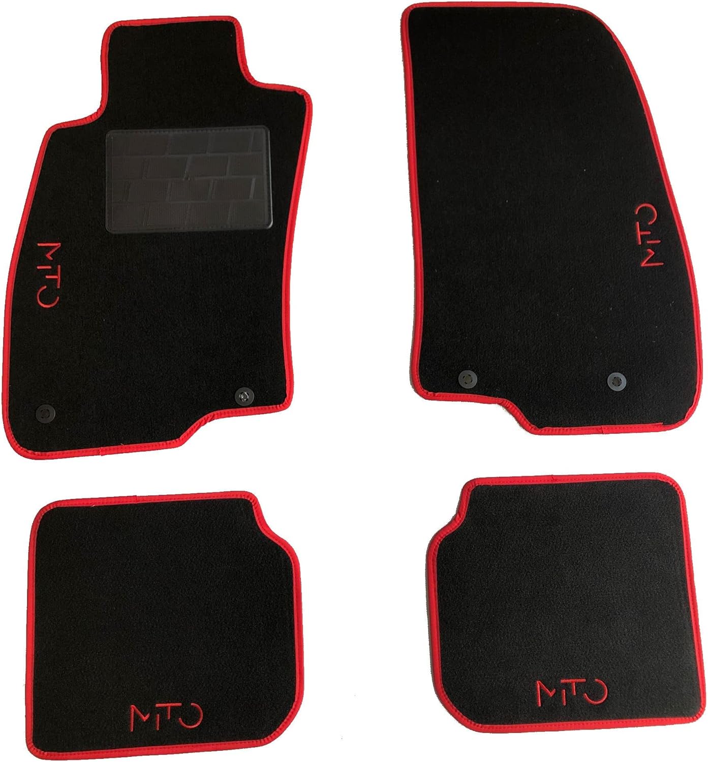 Tappetini Auto Per Peugeot 308 Serie 2 - Moquette Con Fermagli, Battitacco Gomma, Produzione Italiana - Foto 12